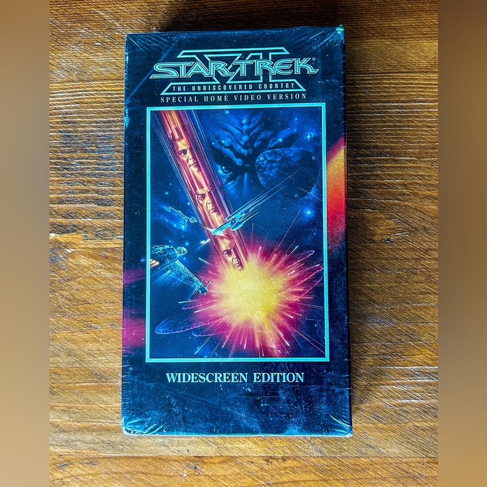 Star Trek VI 6 The Undiscovered Country VHS 1991 Paramount Video New Sealed